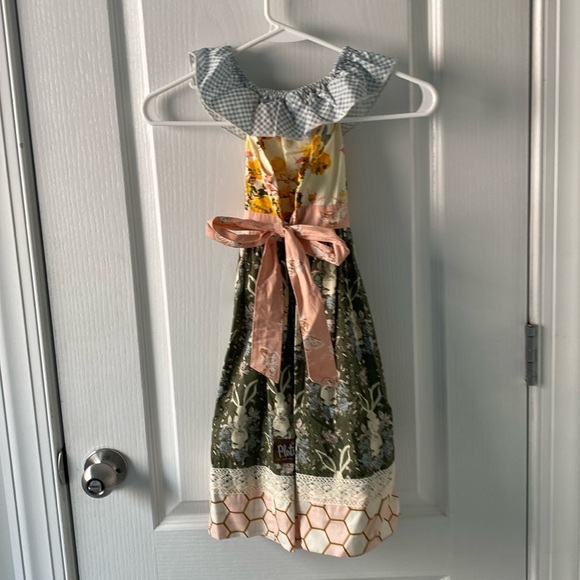 Matilda Jane Platinum Bunny Design Dress Limited Edition - Picture 3 of 4